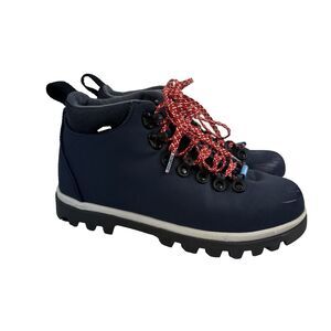 Native Fitzsimmons Treklite Ripstop Boot Blue Lace Up Ankle Waterproof Womens 8